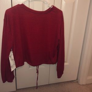 Cropped sweater